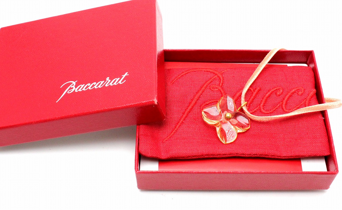 楽天市場】【ジュエリー】Baccarat バカラ オルテンシア クリスタル