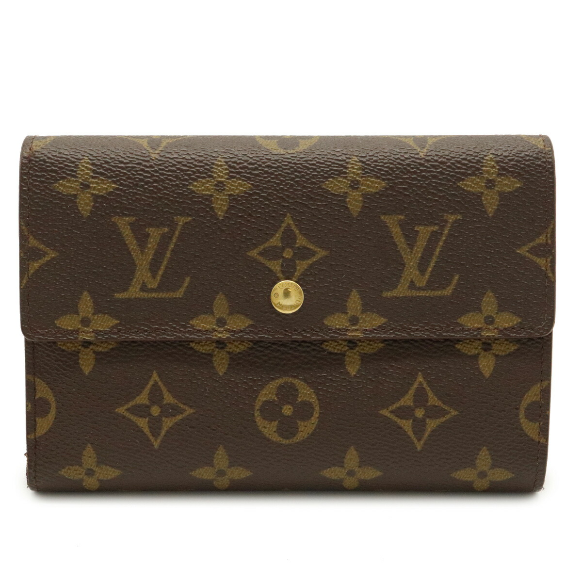 楽天市場】【財布】LOUIS VUITTON ルイ ヴィトン モノグラム ポルト