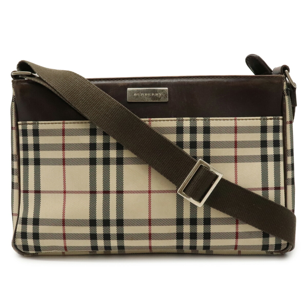 楽天市場】【バッグ】BURBERRY バーバリー ノバチェック ショルダー