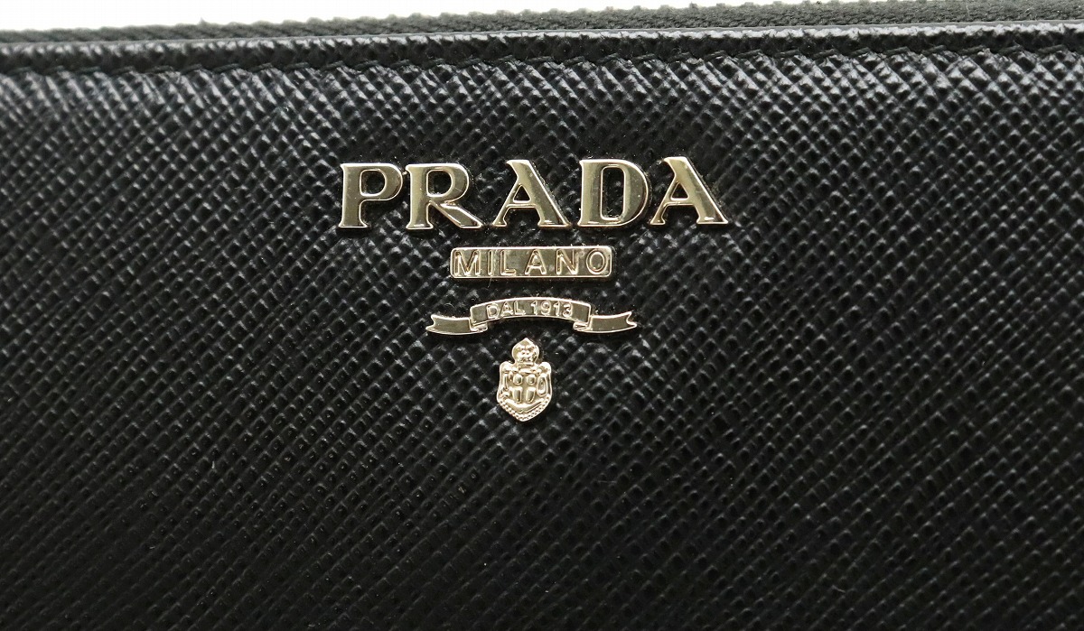 楽天市場】【財布】PRADA プラダ サフィアーノ ラウンドファスナー 長