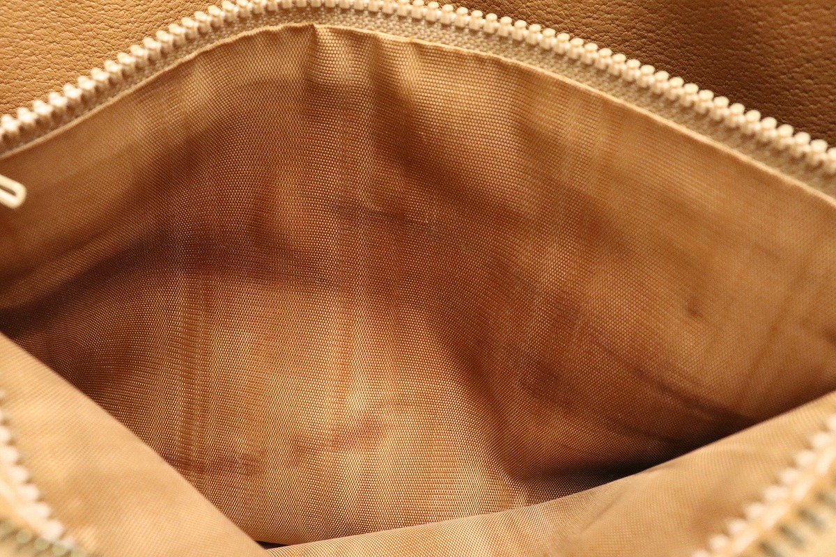 楽天市場】【バッグ】CELINE セリーヌ マカダム柄 ポーチ セカンド