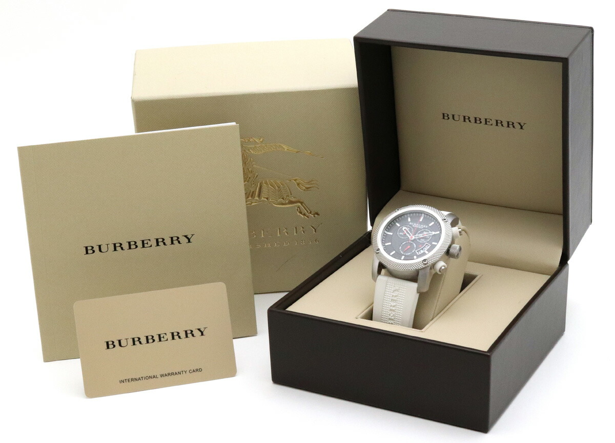 楽天市場】【ウォッチ】BURBERRY バーバリー スポーツ クロノグラフ
