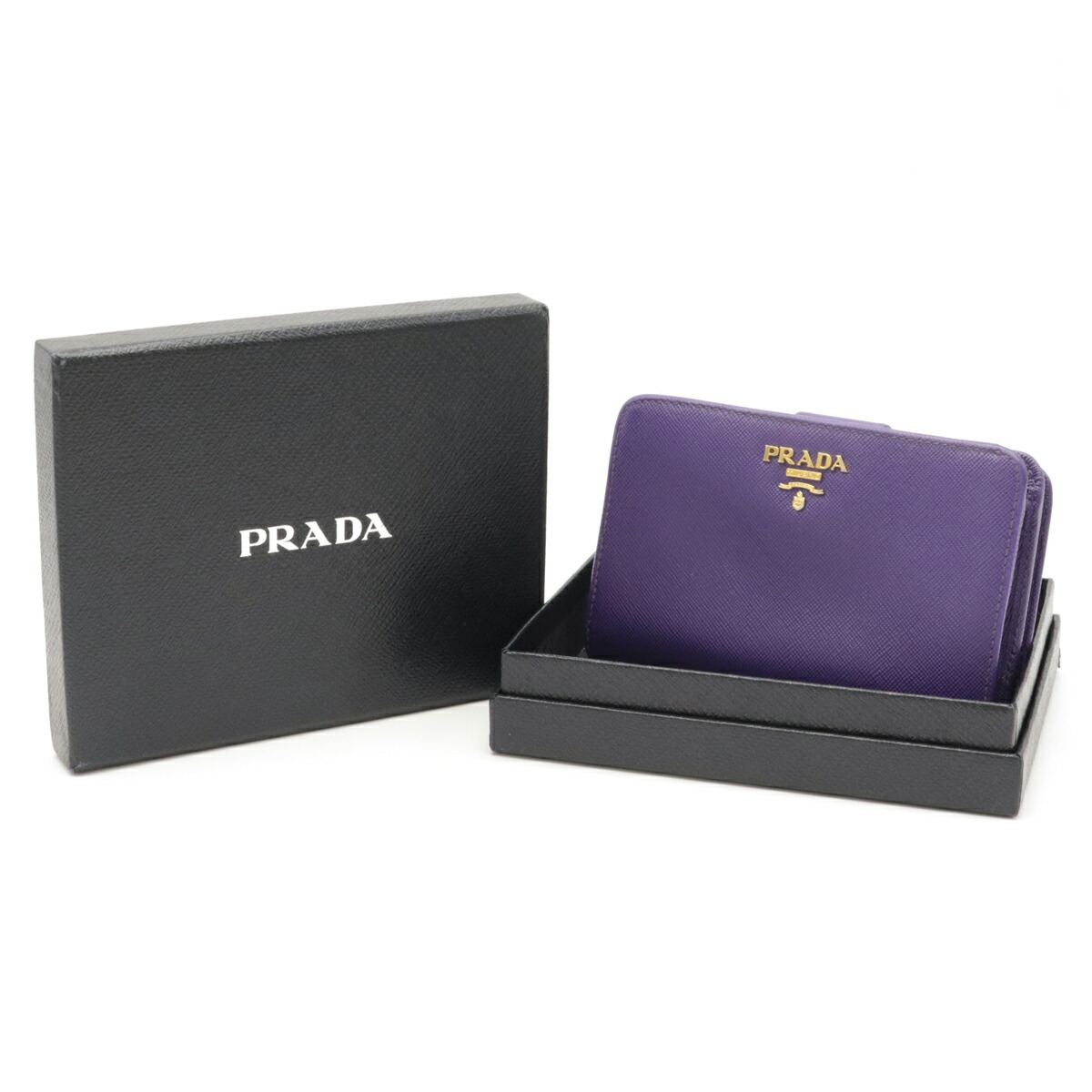楽天市場】【財布】PRADA プラダ SAFFIANO L字ファスナー 2つ折財布 二