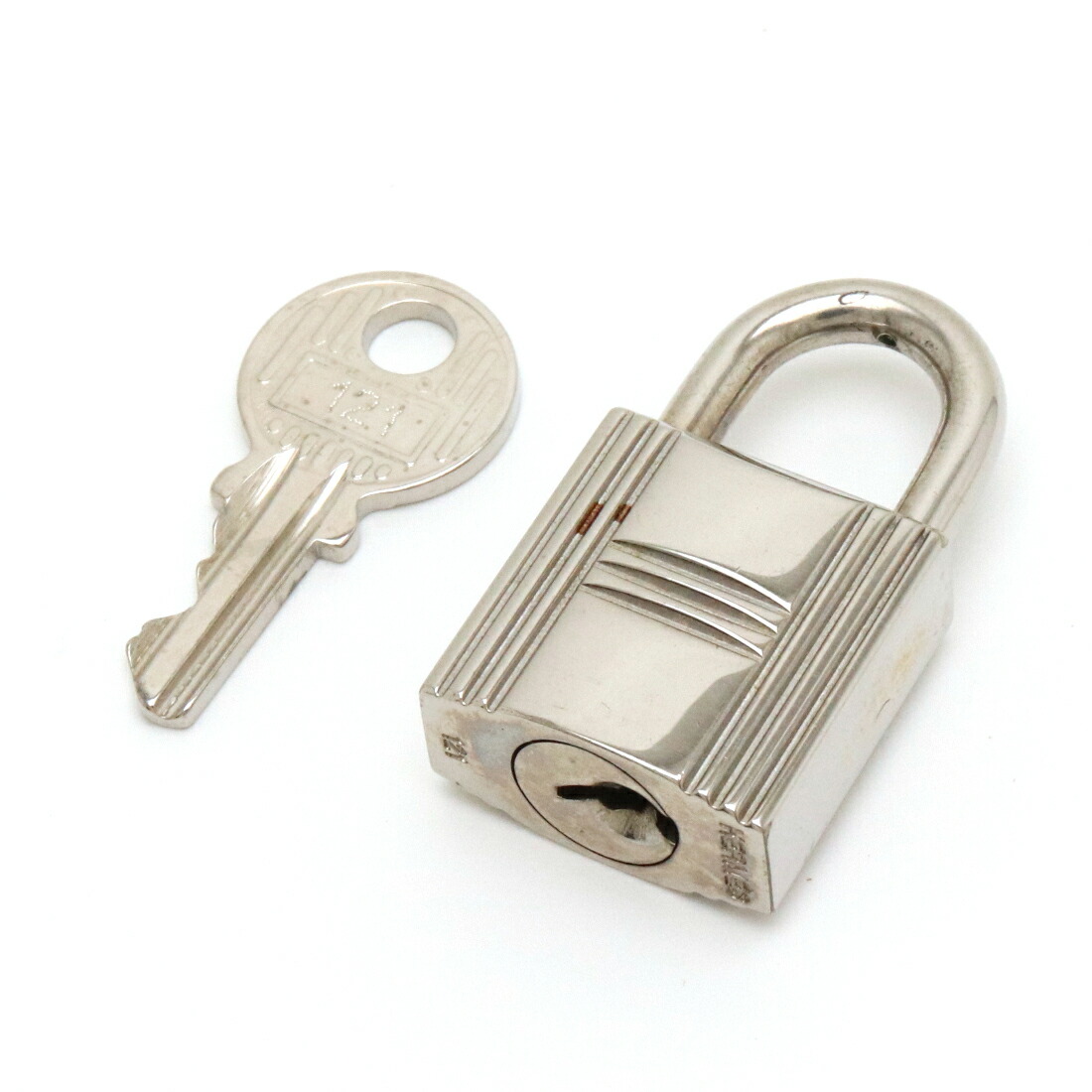 楽天市場】HERMES エルメス カデナ パドロック No.121 南京錠 鍵 カギ