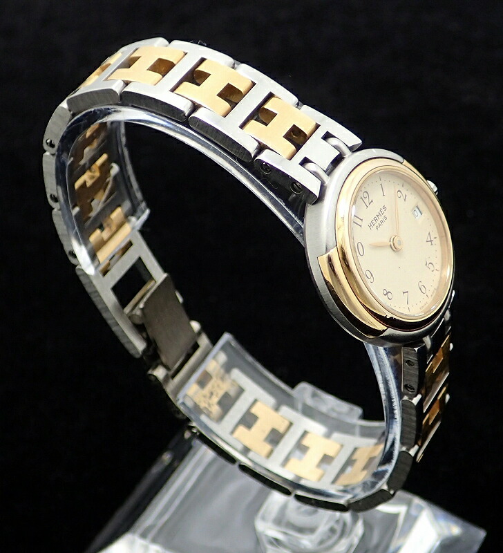 楽天市場】【ウォッチ】HERMES エルメス ウィンザー デイト アイボリー