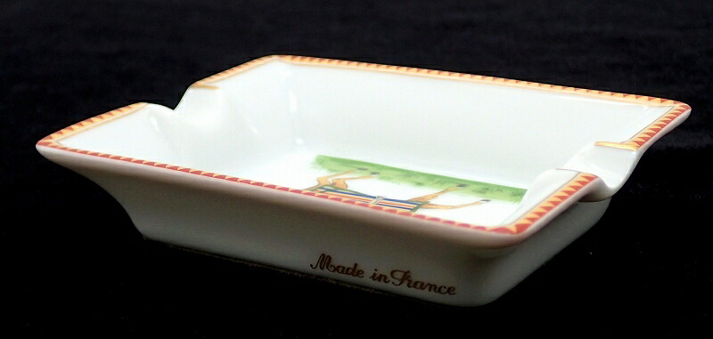 た*ま様 ⭐︎1 HERMES シェーヌダンクル 灰皿 陶器 アッシュトレイ ブ