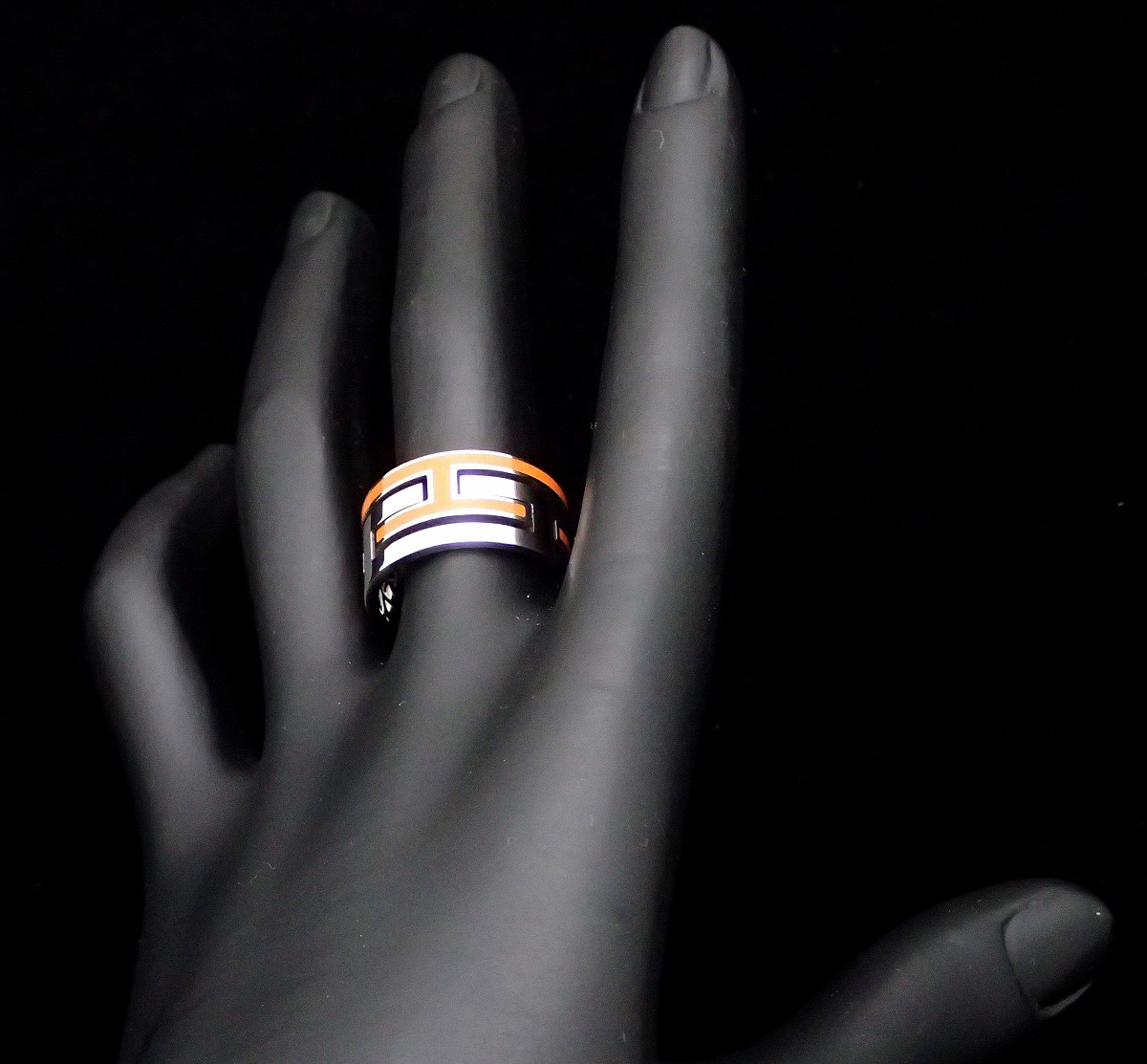 ゆ*な様 【美品】HERMES エルメス ムーブアッシュ オレンジ 12号 SV