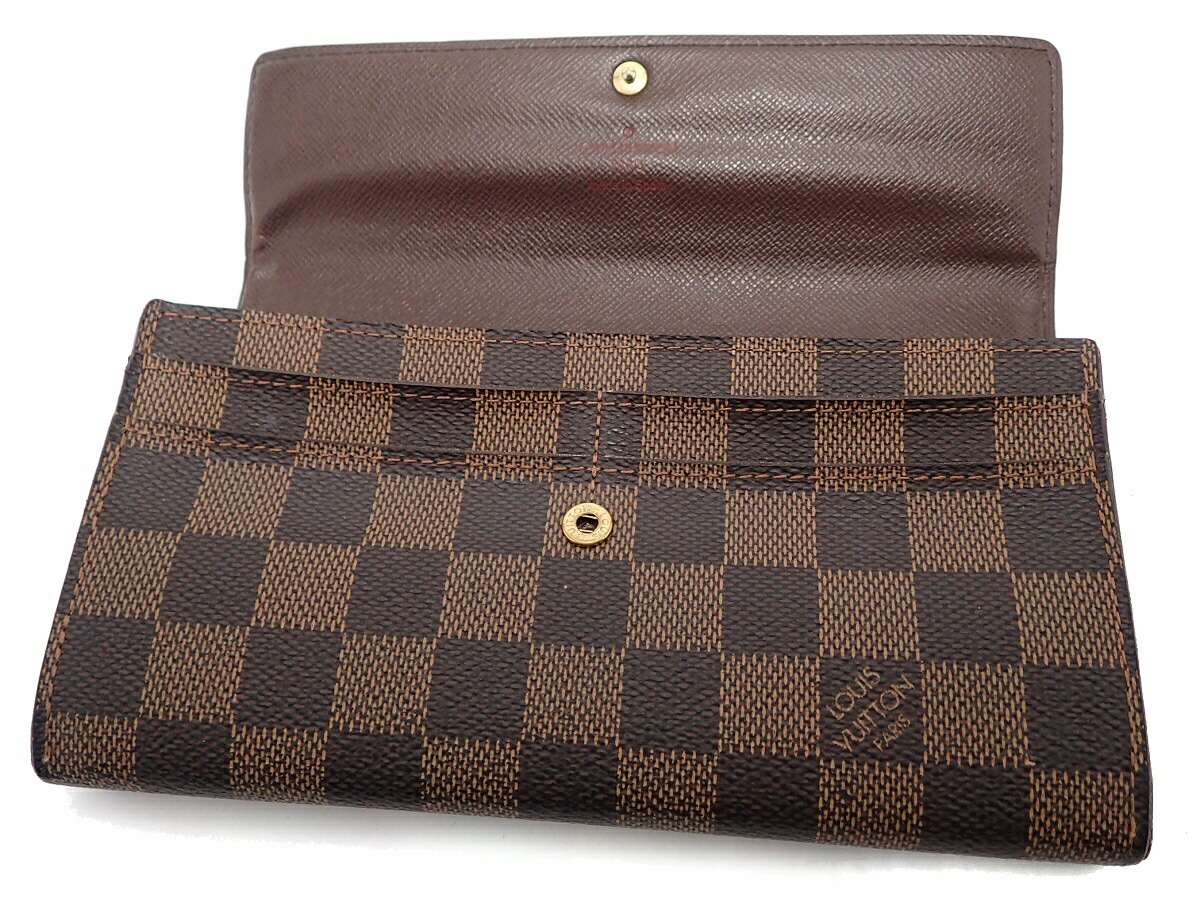楽天市場】【財布】LOUIS VUITTON ルイ ヴィトン ダミエ