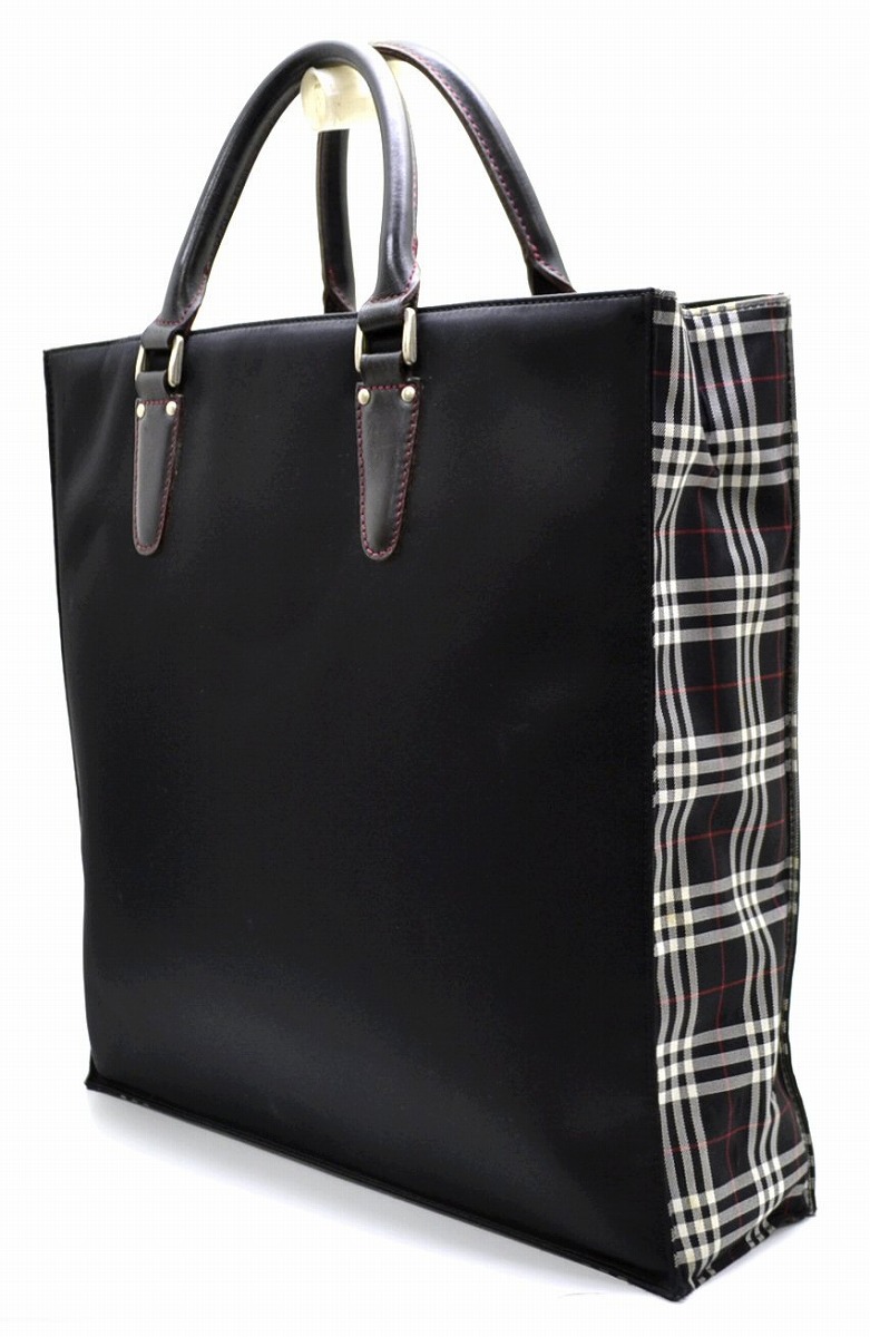 楽天市場】【バッグ】BURBERRY バーバリー ブラックレーベル トート