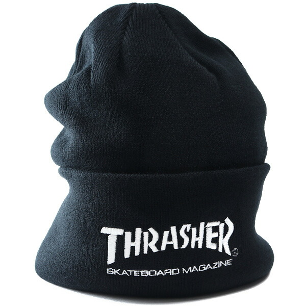 楽天市場】大きいサイズ メンズ THRASHER スラッシャー ニットキャップ