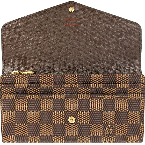 楽天市場】【新品】 ルイヴィトン 長財布 ポルトフォイユ サラ ダミエ