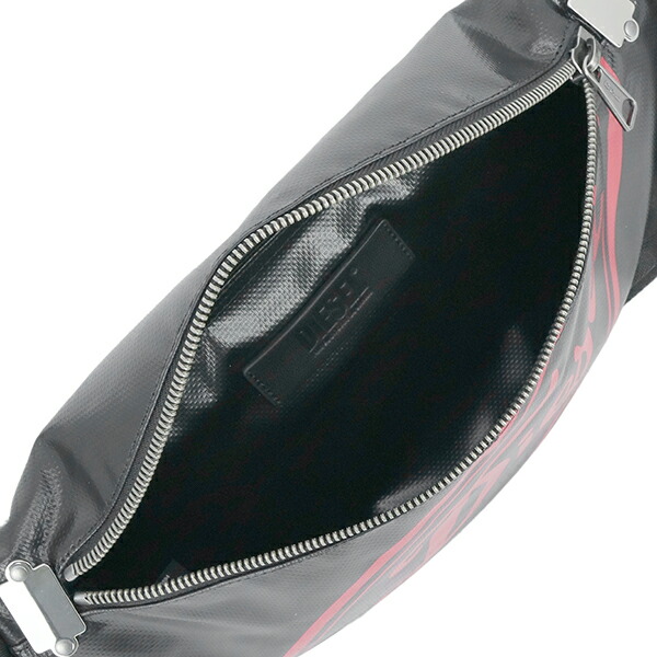 楽天市場】ディーゼル ベルトバッグ メンズ ナイロン ロゴ ブラック 黒