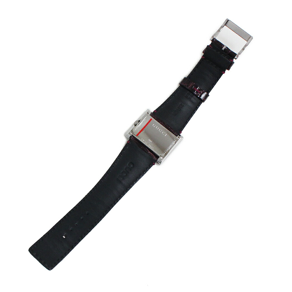 楽天市場】【未使用 展示品】グッチ GUCCI スクエア クォーツ 腕時計