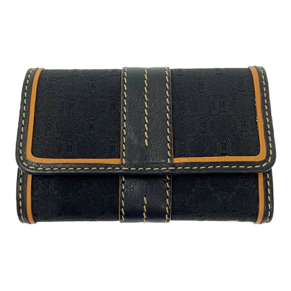 楽天市場】【中古】【箱付き】 CELINE セリーヌ レザー マカダム 6連