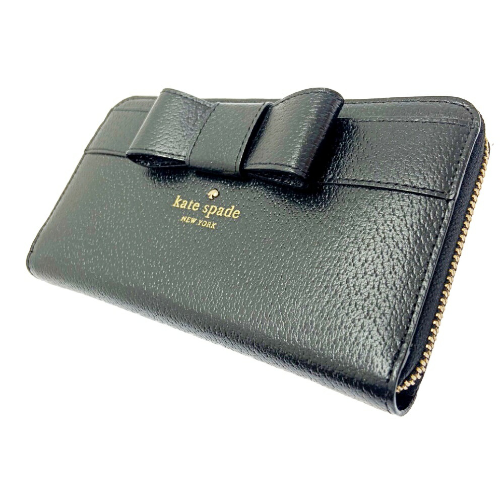 楽天市場】【中古】Kate Spade ケイトスペード レザー リボン ラウンド