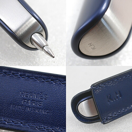 楽天市場】エルメス 極美品 ノーチラス ボールペン ブルー・カルボンヌ