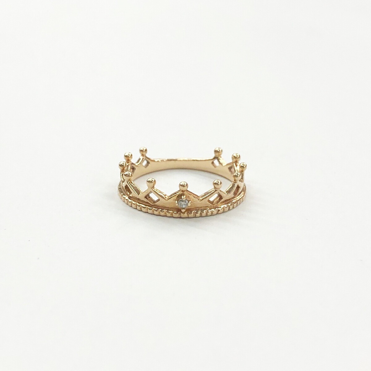 楽天市場】【中古】 ノジェス ピンキーリング クラウン K10 1P