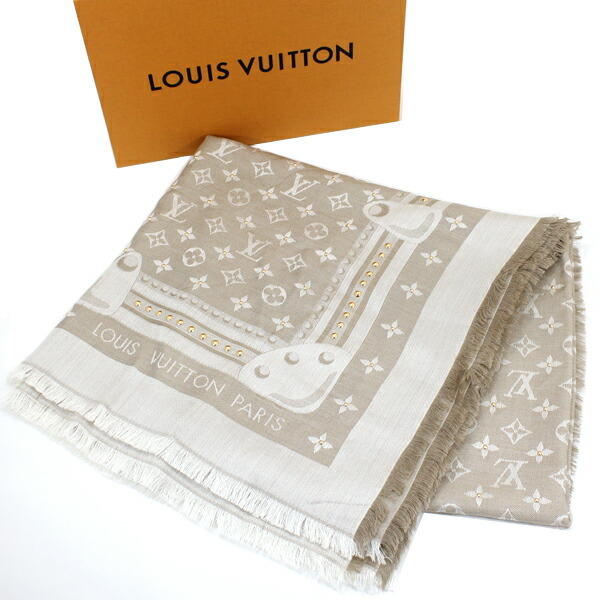 楽天市場】ルイヴィトン モノグラム 大判ショール ストール スタッズ