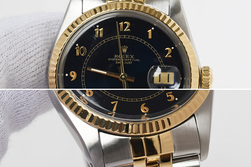 楽天市場】ロレックス ROLEX デイトジャスト 16013 コンビ SS/YG