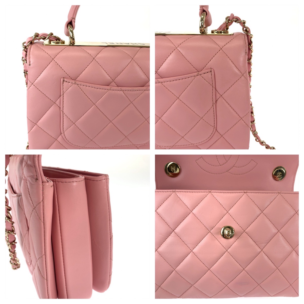 楽天市場】美品 CHANEL シャネル マトラッセ ココマーク ターンロック