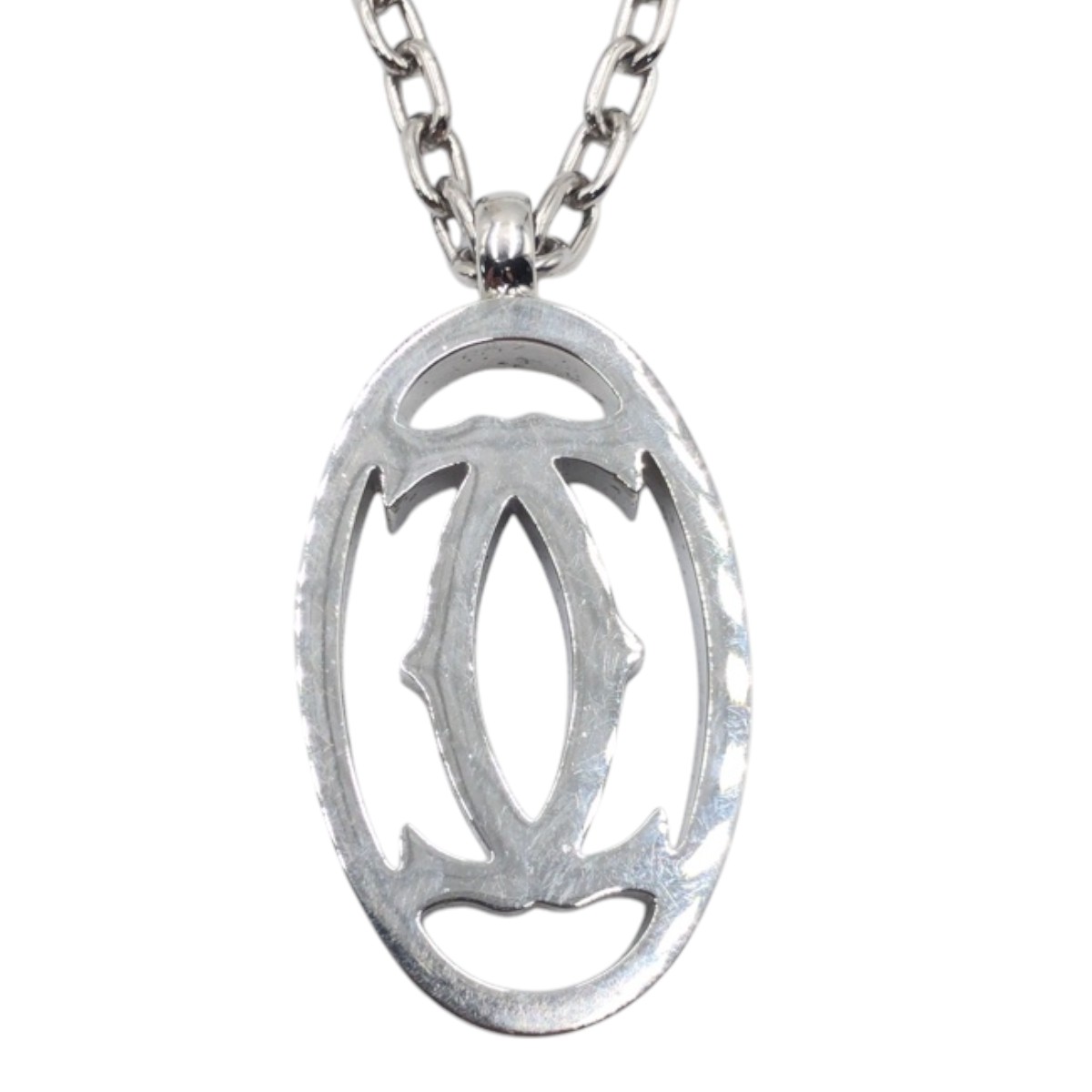 楽天市場】美品 CARTIER カルティエ 2Cチャーム シルバー メタル