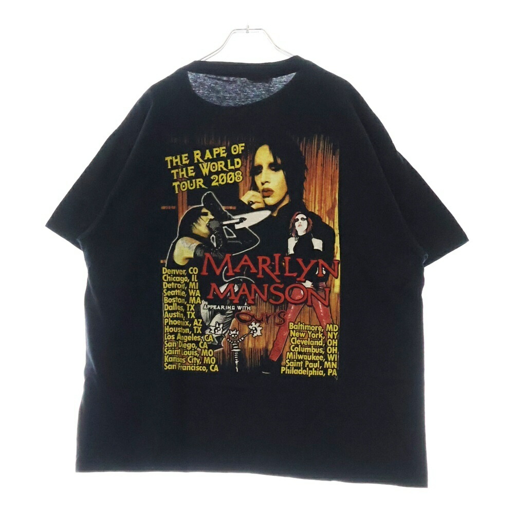 楽天市場】VINTAGE(ヴィンテージ) 00s MARILYN MANSON THE RAPE OF THE