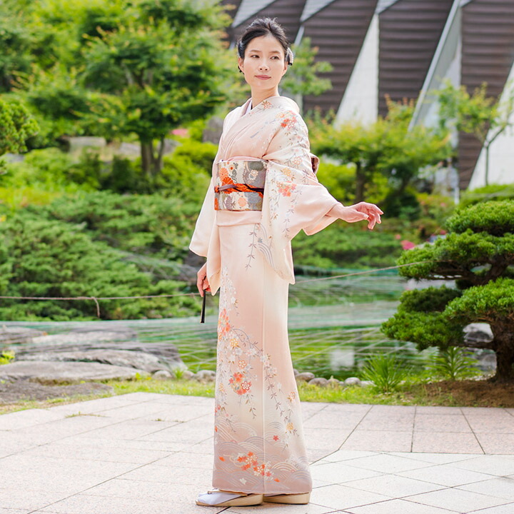 楽天市場】【レンタル 高級正絹 訪問着 フルセットレンタル】訪問着