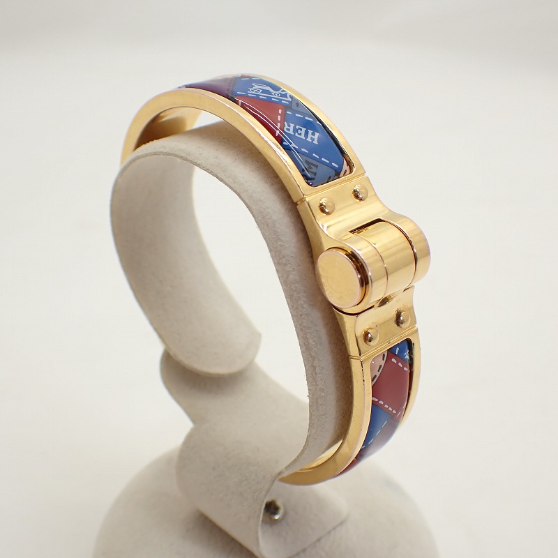 楽天市場】エルメス【HERMES】シャルニエールPMGPエナメル七宝焼き