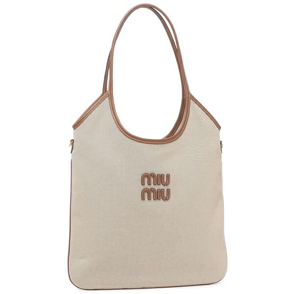 楽天市場】ミュウミュウ バッグ ベージュの通販