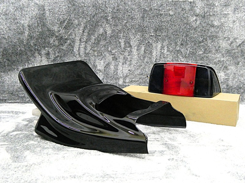 楽天市場】エイプ CBX変身 カウル 黒 黒赤 テールユニットSet