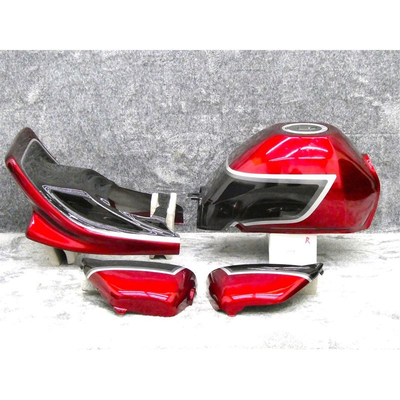 楽天市場】エイプ50 外装セット 赤黒CBX仕様 : カスタムパーツ DJ