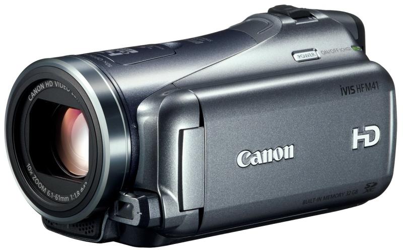 楽天市場】【中古】 Canon デジタルビデオカメラ iVIS HF M41 シルバー