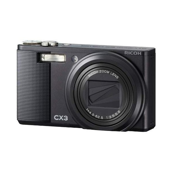 楽天市場】【中古】リコー RICOH CX3 ブラック CX3BK : カメラFanks
