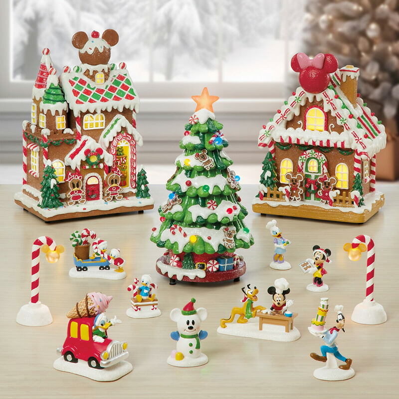 楽天市場】即納【Disney】ディズニー クリスマス ヴィレッジ 1784954