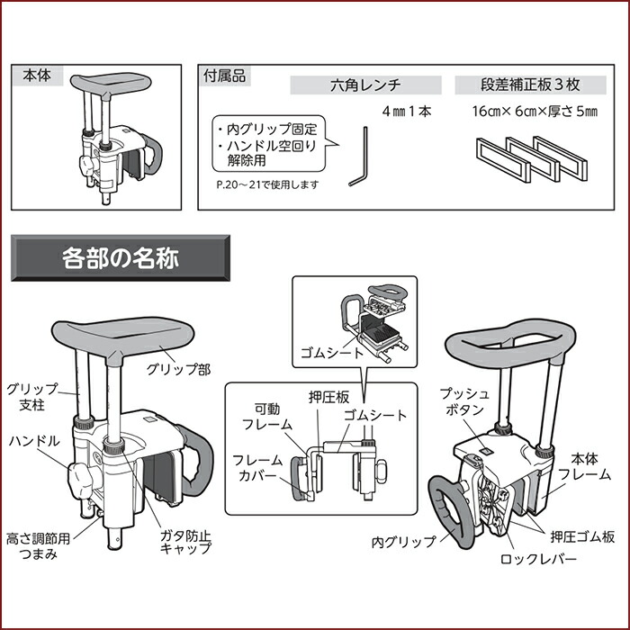 楽天市場】安寿【高さ調節付浴槽手すり UST-130N / UST-200N】アロン