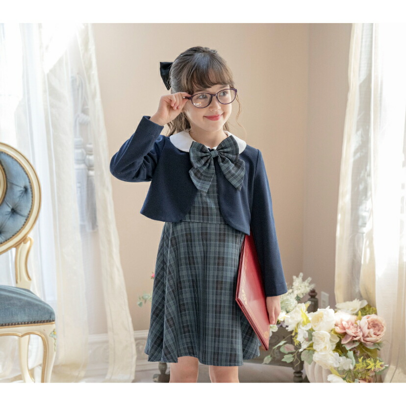 ラルフローレン ジャンパースカート、カーディガン 120 卒園、発表会