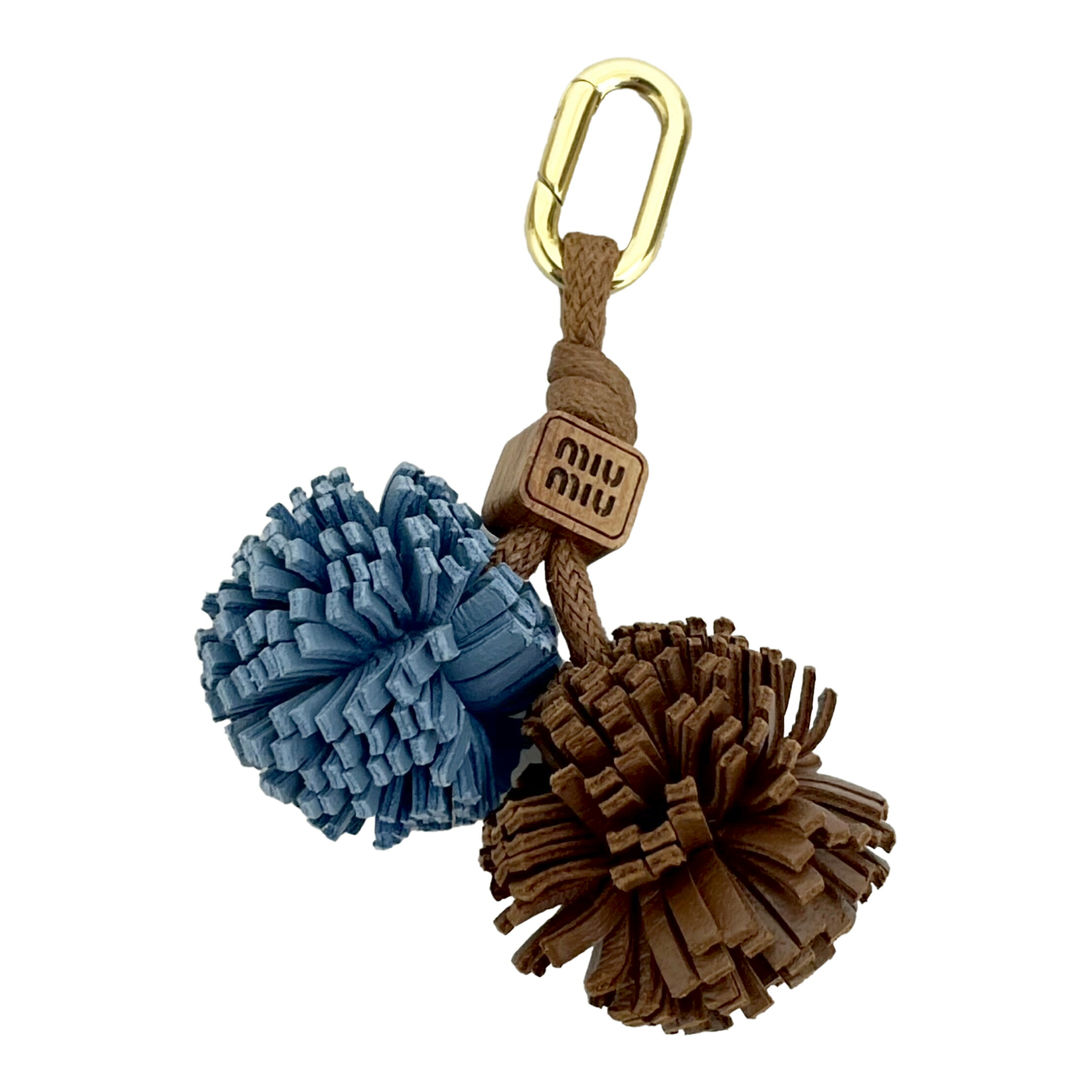 楽天市場】miumiu ミュウミュウ チャーム レザー マイクロ