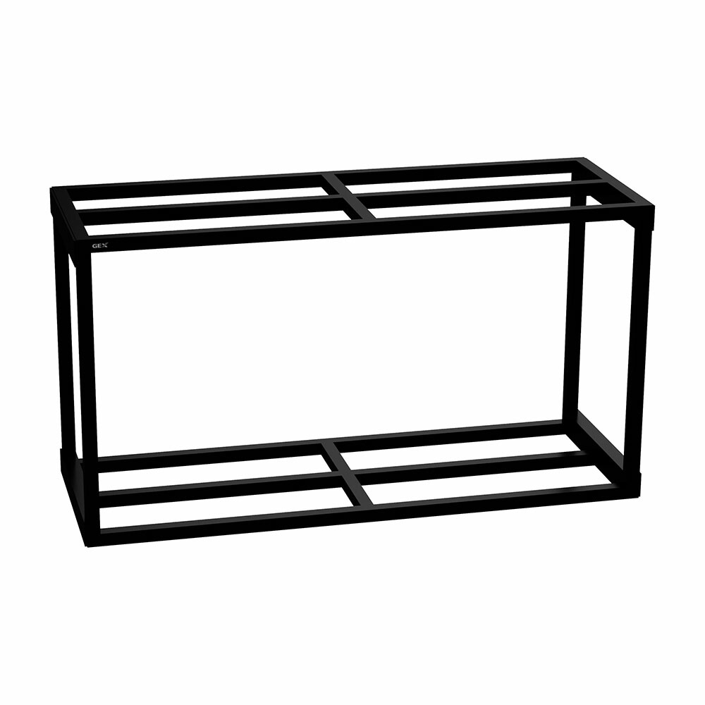 楽天市場】（大型）GEX 水槽台 アクアラックスチール 1200 BK