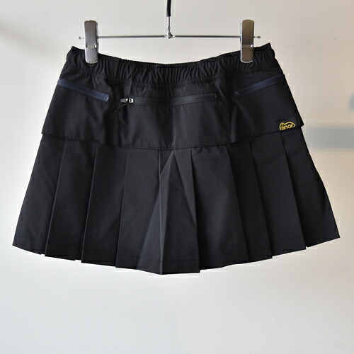 楽天市場】ranor (ラナー) PLEATS SKIRT (WITH INNER) BLK ブラック