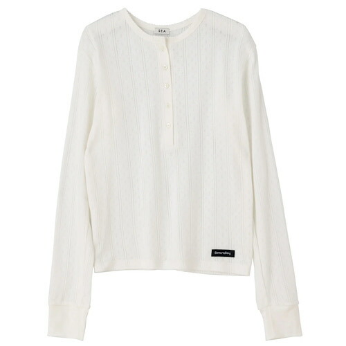 楽天市場】SEA(シー)SEA HENRY NECK L/S TEE SEA ヘンリーネック L/S