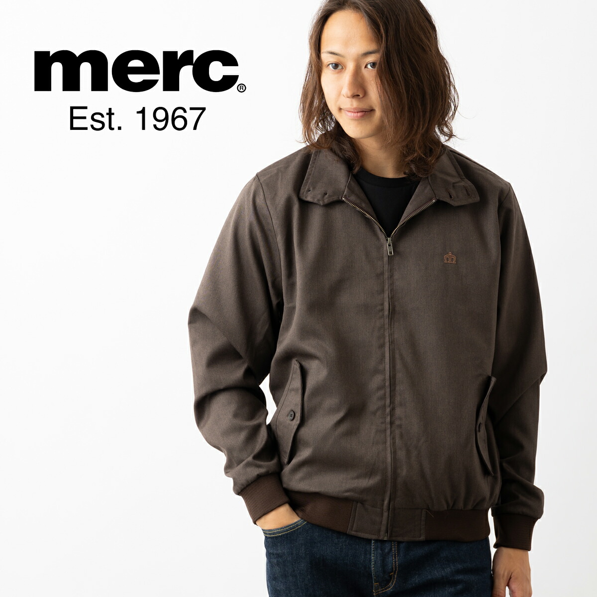 楽天市場】メルクロンドン ハリントンジャケット 英国製 限定モデル