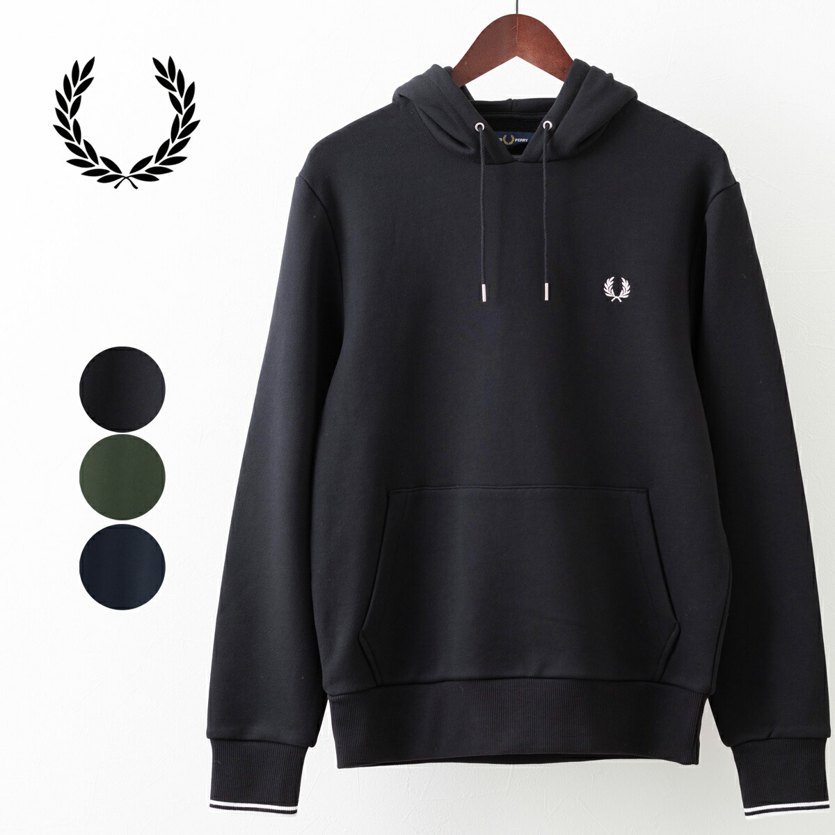 楽天市場】Fred Perry フレッドペリー メンズ パーカー フーディー