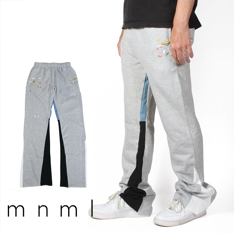 楽天市場】【40%OFF】 mnml ミニマル CONTRAST BOOTCUT SWEATPANTS