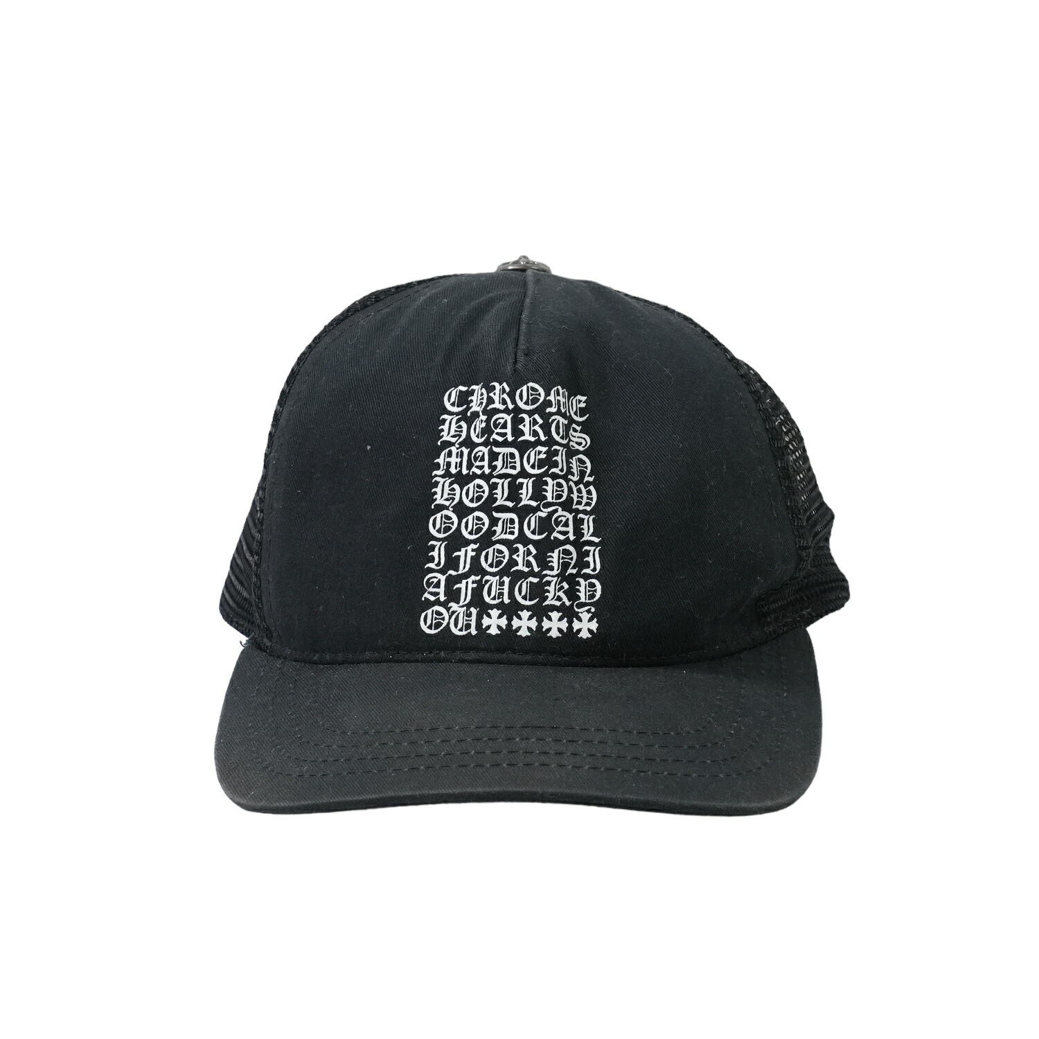 楽天市場】CHROME HEARTS TRUCKER CAP BLUE/WHITE クロムハーツ