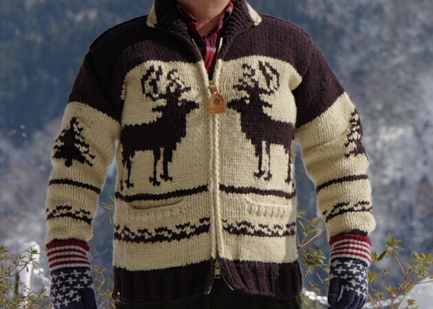 楽天市場】カナディアンセーター｜カウチンセーター（ジャケット