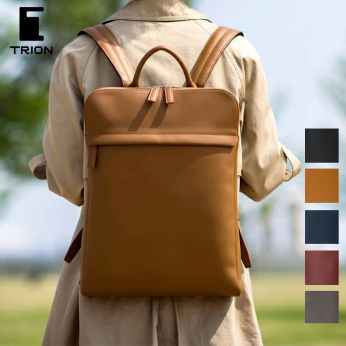 楽天市場】薄マチリュック TRION トライオン リュック 本革 リュック