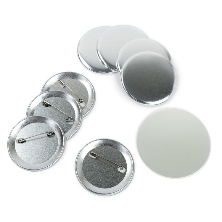 楽天市場】57mm ZecurePIN（Z安全ピン） 缶バッジパーツセット 50個