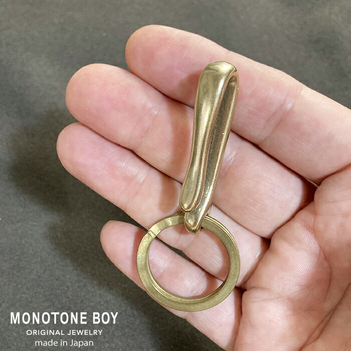 楽天市場】日本製 真鍮 ベルトフック Mサイズ キーホルダー キーリング