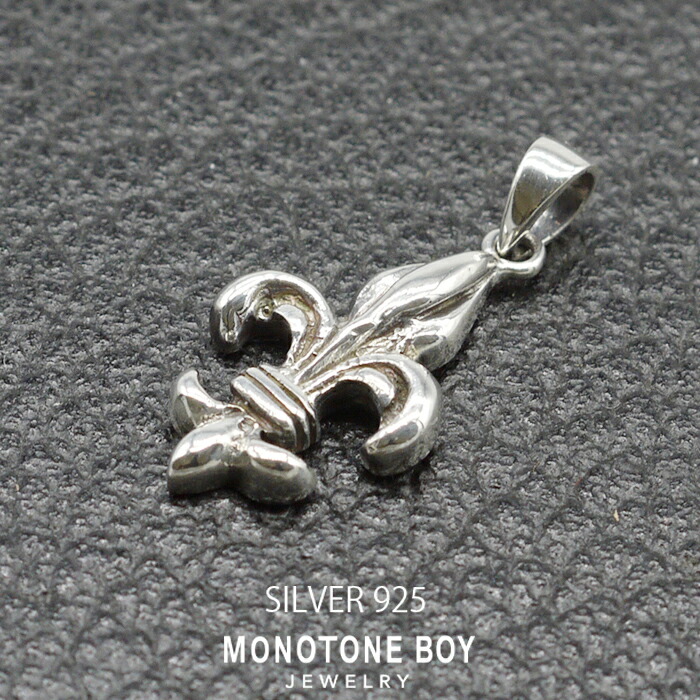 楽天市場】SALE シルバー925 ユリ 紋章 ペンダントトップ 百合 ユリの