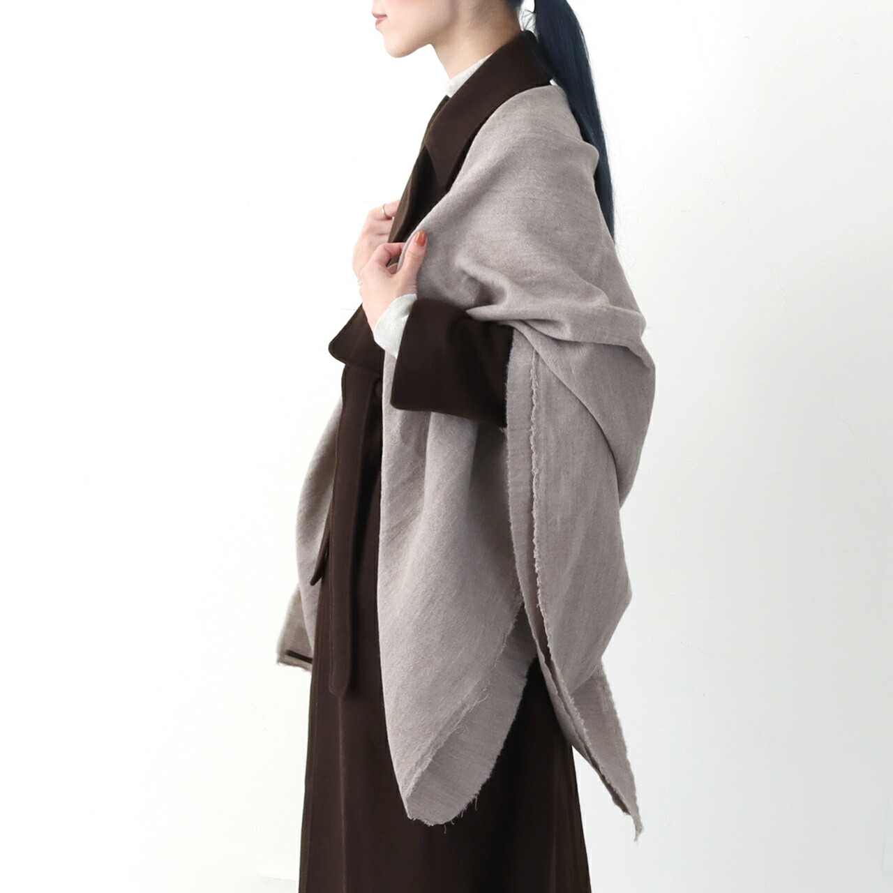 楽天市場】【保存】Honnete オネット ウールリネンウォッシュドツイル